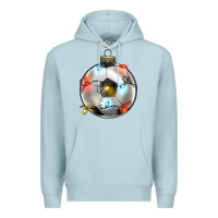 Blue Mist christmas  soccer Premium Hoodie - Zillion Design Studio