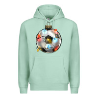 Seafoam christmas  soccer Premium Hoodie - Zillion Design Studio