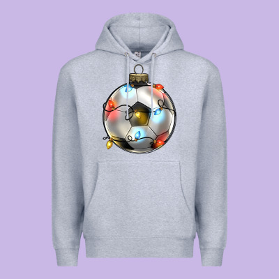 Christmas  Soccer Premium Hoodie Designed By Zillion Design Studio