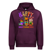 Mauve Wine Happy Hallothanksmas coffee cups Urban Hoodie - RanaPortraitStore