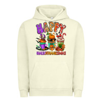 Pigment Pistachio Happy Hallothanksmas coffee cups Urban Hoodie - RanaPortraitStore