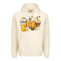 Tofu coffee cups bumble bee Premium Hoodie - texasbilliewilder