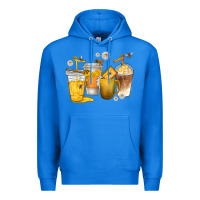 True Royal coffee cups bumble bee Premium Hoodie - texasbilliewilder
