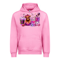 Fuchsia Pink Halloween Heifer coffee cups Urban Hoodie - RanaPortraitStore
