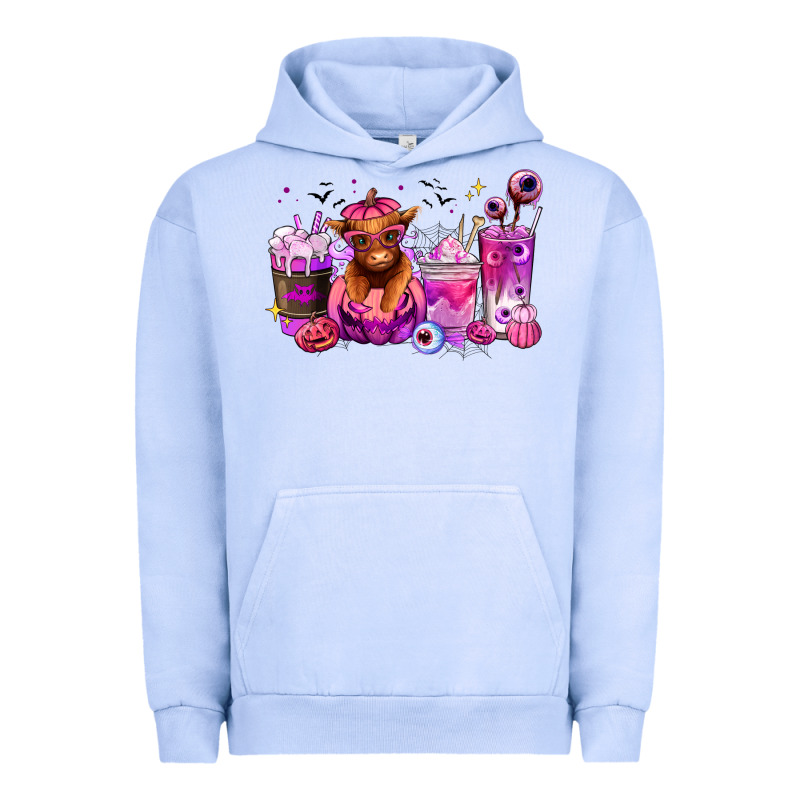 Halloween Heifer Coffee Cups Urban Hoodie by RanaPortraitStore | Teevron