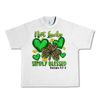 Lunar Rock not lucky simply blessed Urban Heavy Tee - Artiststas