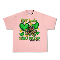 Salmon not lucky simply blessed Urban Heavy Tee - Artiststas