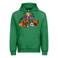 Emerald Heifer Cow Halloween Urban Hoodie - RanaPortraitStore