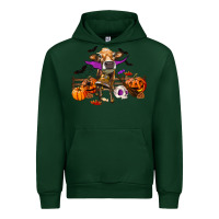 Forest Green Heifer Cow Halloween Urban Hoodie - RanaPortraitStore