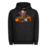 Pigment Black Heifer Cow Halloween Urban Hoodie - RanaPortraitStore