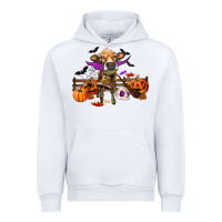 White Heifer Cow Halloween Urban Hoodie - RanaPortraitStore