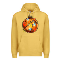 Antique Gold christmas  baskerball Premium Hoodie - Zillion Design Studio