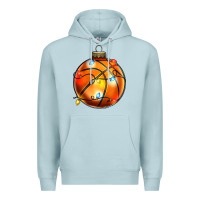 Blue Mist christmas  baskerball Premium Hoodie - Zillion Design Studio