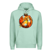 Seafoam christmas  baskerball Premium Hoodie - Zillion Design Studio