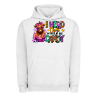 Pigment Lunar Rock I herd there would be candy Heifer Urban Hoodie - RanaPortraitStore