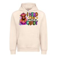 Sandshell I herd there would be candy Heifer Urban Hoodie - RanaPortraitStore
