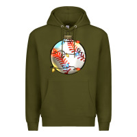 Army Green christmas  baseball Premium Hoodie - Zillion Design Studio