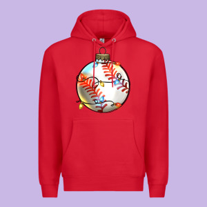 Christmas  Baseball Premium Hoodie Designed By Zillion Design Studio