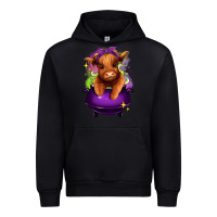 Black Halloween Heifer Urban Hoodie - RanaPortraitStore