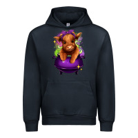 Navy Halloween Heifer Urban Hoodie - RanaPortraitStore