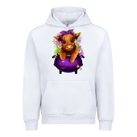 White Halloween Heifer Urban Hoodie - RanaPortraitStore