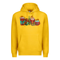 Lemon cowboy coffee cups Premium Hoodie - texasbilliewilder