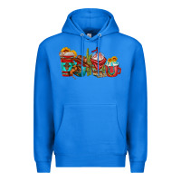True Royal cowboy coffee cups Premium Hoodie - texasbilliewilder