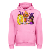 Fuchsia Pink Halloween hocus pocus coffee cups Urban Hoodie - RanaPortraitStore