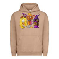 Pigment Burro Halloween hocus pocus coffee cups Urban Hoodie - RanaPortraitStore