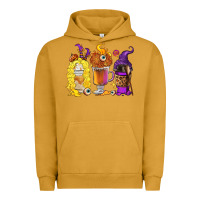 Pigment Peanut Butter Halloween hocus pocus coffee cups Urban Hoodie - RanaPortraitStore