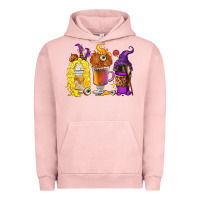 Pigment Salmon Halloween hocus pocus coffee cups Urban Hoodie - RanaPortraitStore