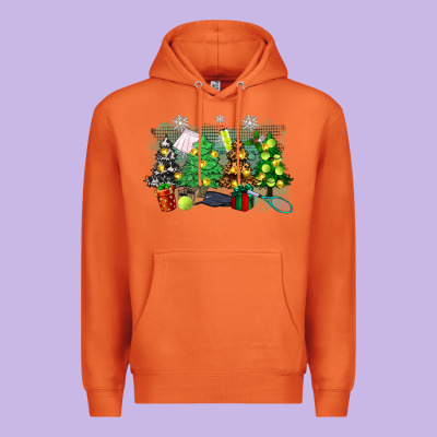 Leopard With Tennis Premium Hoodie Designed By Zillion Design Studio
