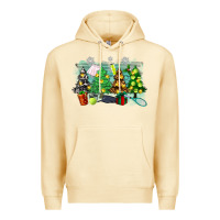Pina Colada leopard with tennis Premium Hoodie - Zillion Design Studio