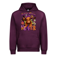 Mauve Wine Hocus pocus Heifer Urban Hoodie - RanaPortraitStore