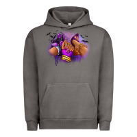 Pigment Tornado Halloween sneaker and heel afro woman Urban Hoodie - RanaPortraitStore