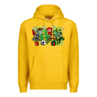 Lemon christmas trees with tennis Premium Hoodie - Zillion Design Studio