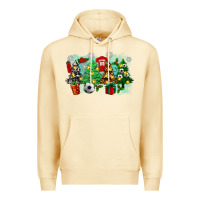 Pina Colada christmas trees with tennis Premium Hoodie - Zillion Design Studio