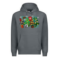 Rock christmas trees with tennis Premium Hoodie - Zillion Design Studio