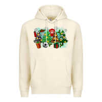 Tofu christmas trees with tennis Premium Hoodie - Zillion Design Studio