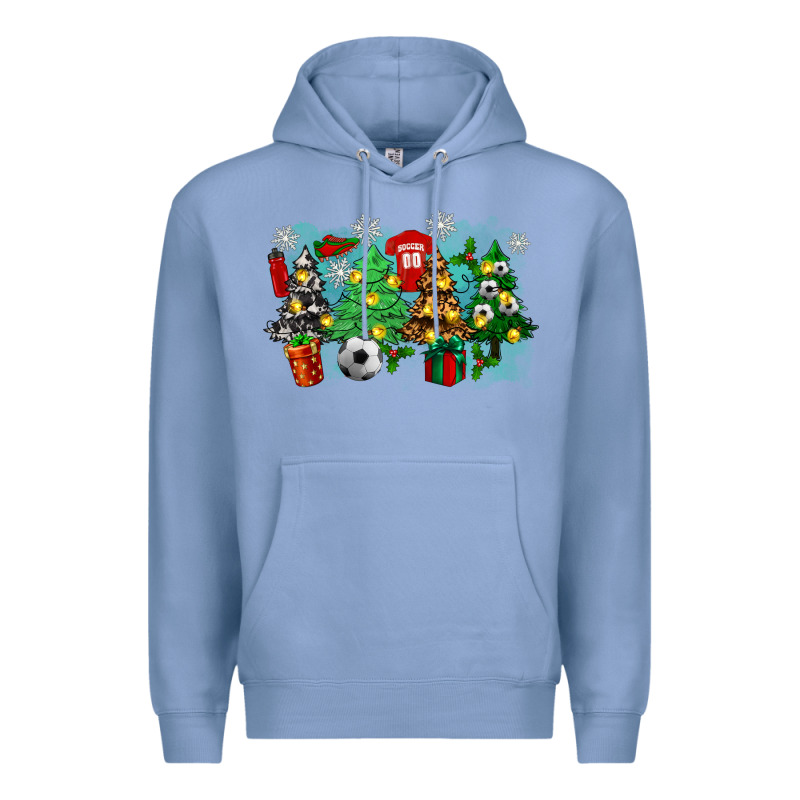 Christmas Trees With Tennis Premium Hoodie by Zillion Design Studio | Teevron