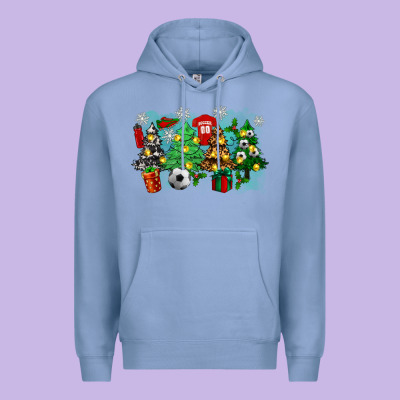 Christmas Trees With Tennis Premium Hoodie Designed By Zillion Design Studio