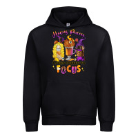 Black Hocus pocus i need coffee to focus Urban Hoodie - RanaPortraitStore