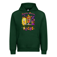 Forest Green Hocus pocus i need coffee to focus Urban Hoodie - RanaPortraitStore