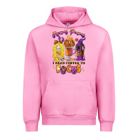 Fuchsia Pink Hocus pocus i need coffee to focus Urban Hoodie - RanaPortraitStore
