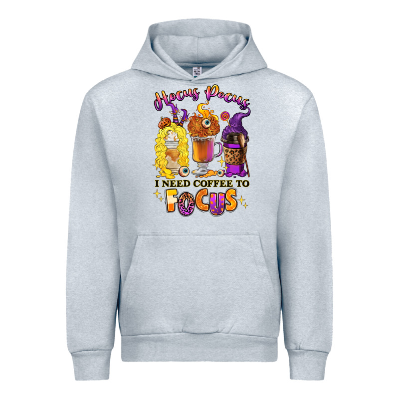 Hocus Pocus I Need Coffee To Focus Urban Hoodie by RanaPortraitStore | Teevron
