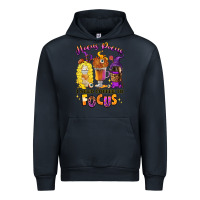 Navy Hocus pocus i need coffee to focus Urban Hoodie - RanaPortraitStore