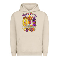 Pigment French Oak Hocus pocus i need coffee to focus Urban Hoodie - RanaPortraitStore