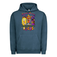 Pigment Midnight Navy Hocus pocus i need coffee to focus Urban Hoodie - RanaPortraitStore