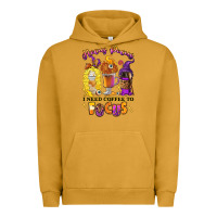 Pigment Peanut Butter Hocus pocus i need coffee to focus Urban Hoodie - RanaPortraitStore