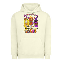 Pigment Pistachio Hocus pocus i need coffee to focus Urban Hoodie - RanaPortraitStore